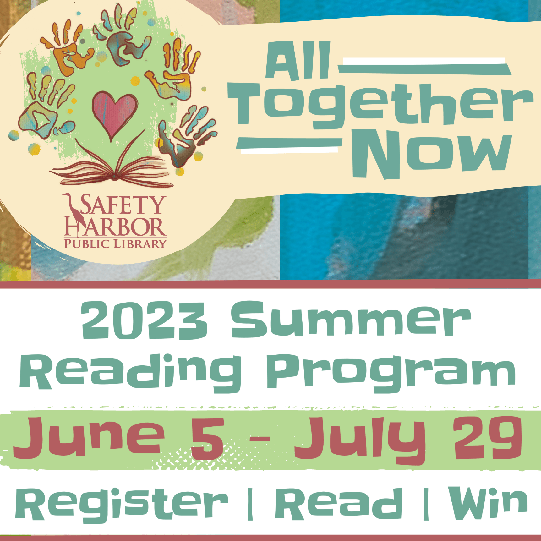 2023 Summer Reading - June 5 to July 29