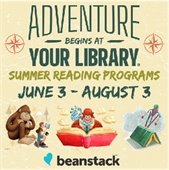Summer reading programs at the library running through August 3.