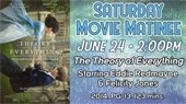 Saturday Movie Matinee flyer