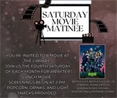 Saturday Movie Matinee - Beetlejuice Beetlejuice
